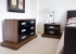 Black Gloss with Tobacco Walnut